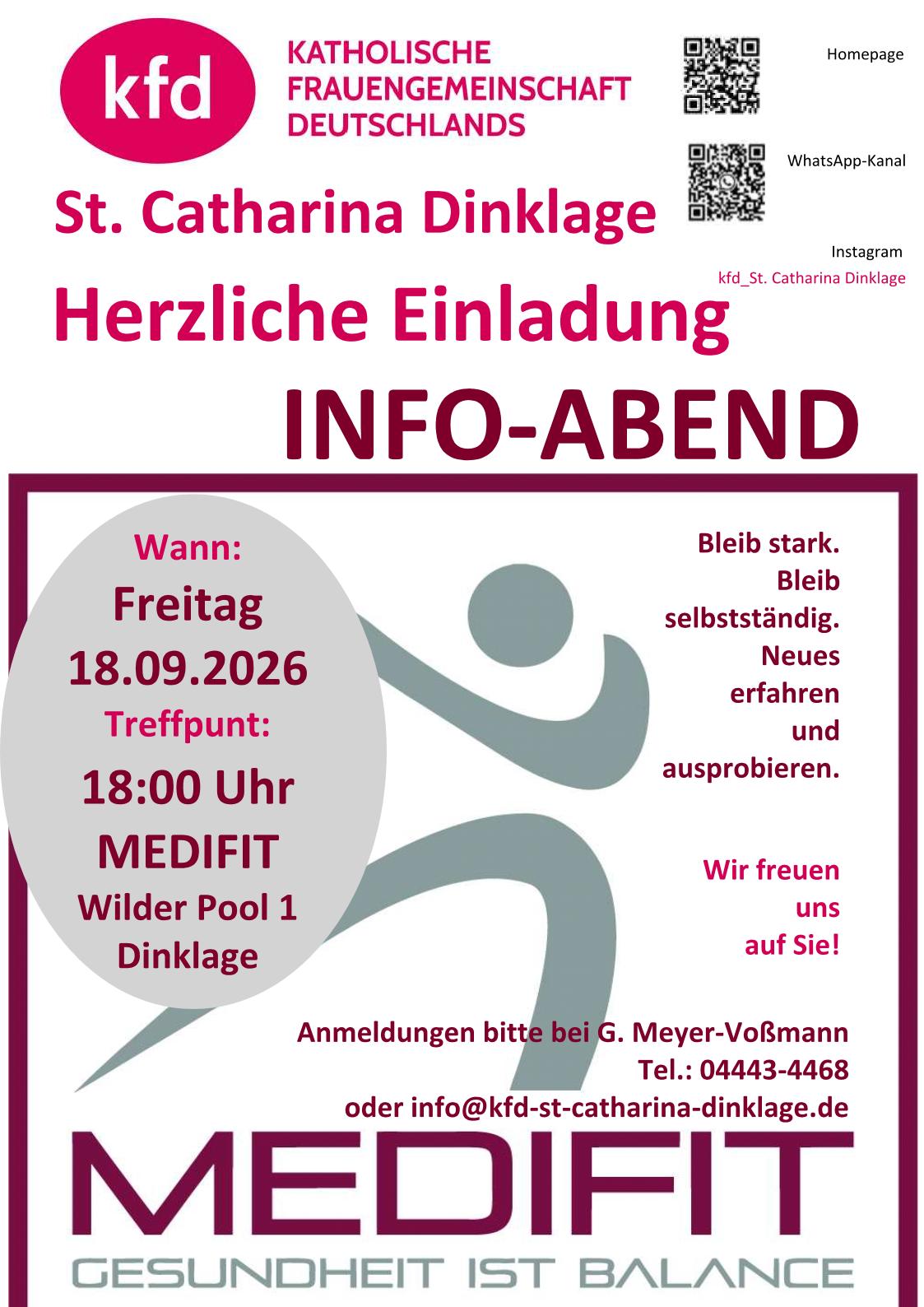 Info-Abend Medifit